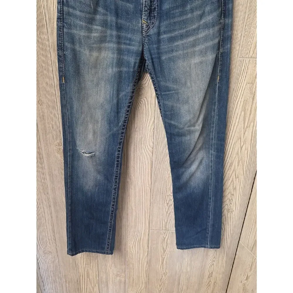 True Religion Slim Distressed Jeans Mens Size 32